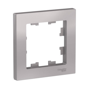 Рамка Schneider Electric AtlasDesign ATN000301 1 пост алюминий