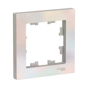 Рамка Schneider Electric AtlasDesign ATN000401 1 пост жемчуг