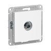 Розетка TV Schneider Electric AtlasDesign ATN000191 одиночная 1dB белая
