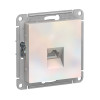Розетка компьютерная Schneider Electric AtlasDesign ATN000483 RJ45 кат.5e жемчуг