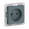 Розетка Schneider Electric AtlasDesign ATN000741 без заземления грифель