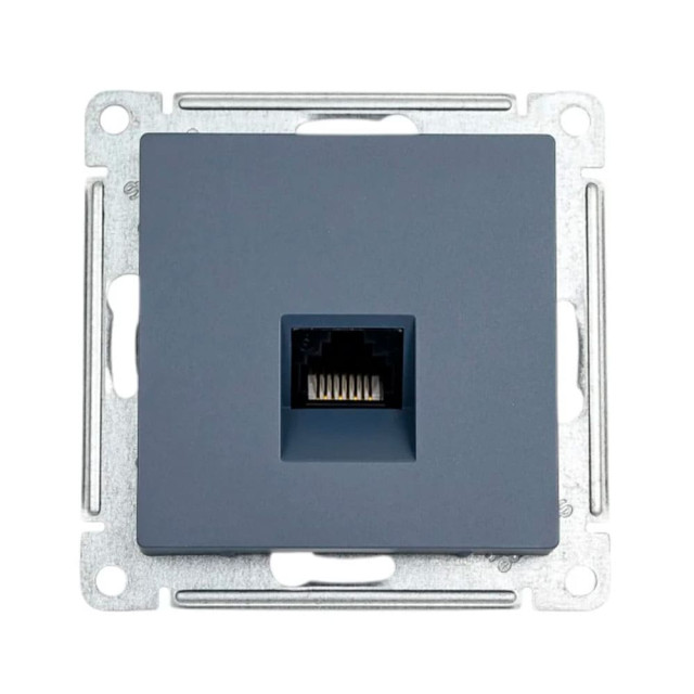 Розетка телефонная Schneider Electric AtlasDesign ATN000781 RJ11 грифель