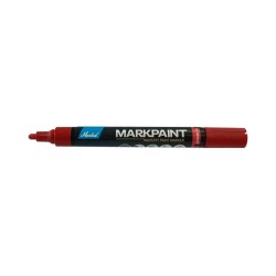Маркер промышленный перманентный Markal Markpaint 97522 на основе жидкой краски красный