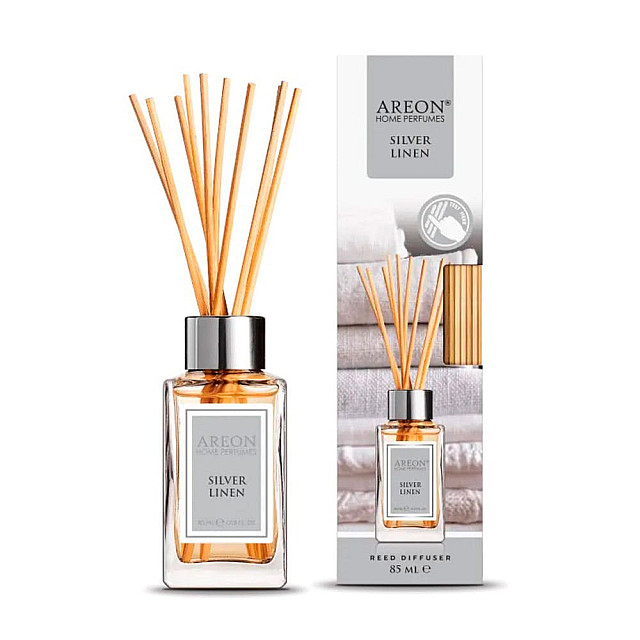 Ароматизатор воздуха Areon Home Perfume Sticks New Silver linen ARE-RS12 85 мл