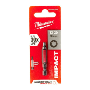 Бита TX20 Milwaukee Shockwave 4932430876 50 мм