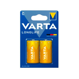 Батарейка Varta Longlife C/LR14 BL2 2/20/200 К