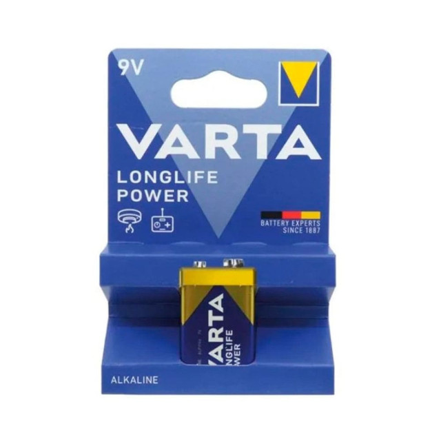 Батарейка Varta Longlife Power 6LR61 9V BL1