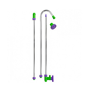 Душ садовый Palisad 67125 3х-секционный