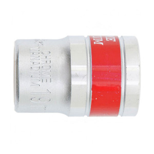 Головка торцевая Matrix 13119 19 мм 6-гранная CrV под квадрат 1/2