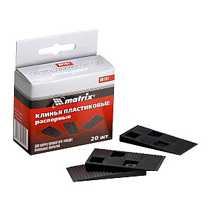 Клин распорный Matrix 88101 пластиковый 20 шт