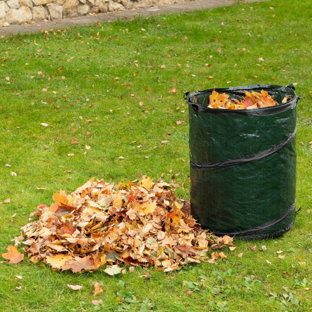 Контейнер садовый Palisad 64495 складной с ручками 95 л