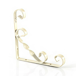 Кронштейн декоративный Сибртех 94050 белый 150*150 мм