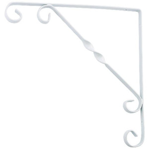 Кронштейн декоративный Сибртех 94056 белый 250*250 мм