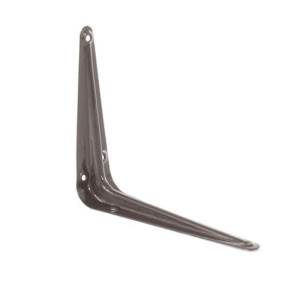 Кронштейн угловой Сибртех 94023 с ребром коричневый 125*150 мм