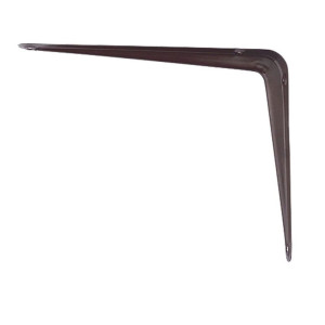 Кронштейн угловой Сибртех 94027 с ребром коричневый 250*300 мм