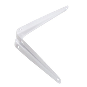 Кронштейн угловой Сибртех 94018 с ребром белый 300*350 мм