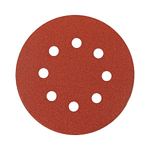 Круг абразивный Matrix 73807 125 мм P150 на ворсовой подложке 5 шт