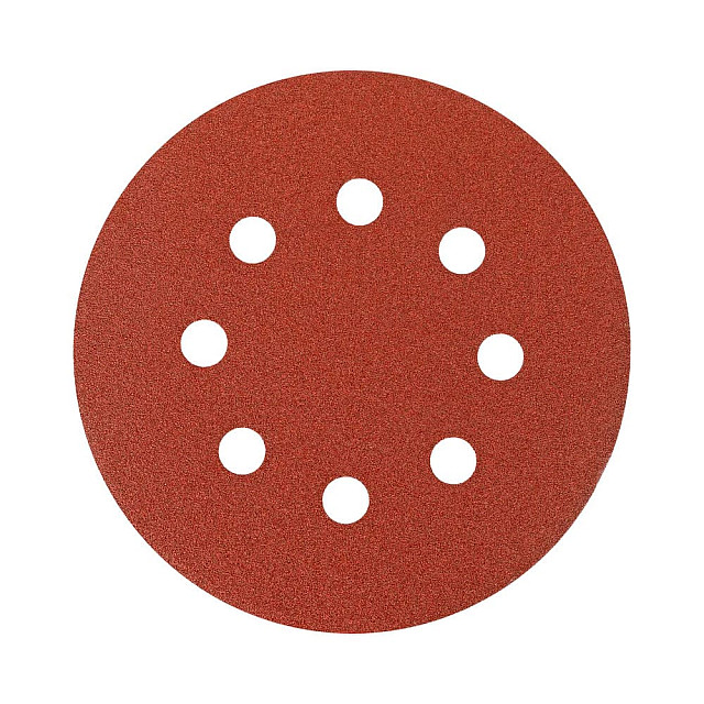 Круг абразивный Matrix 73807 125 мм P150 на ворсовой подложке 5 шт