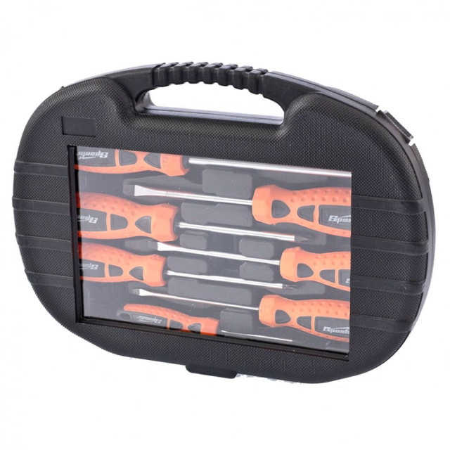 Набор отверток Sparta 133566 РН+SL CrV 2к рукоятка 8 шт