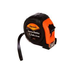 Рулетка Sparta Elastica 7.5 м*24 мм обрезиненный корпус
