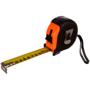 Рулетка Sparta Elastica 7.5 м*24 мм обрезиненный корпус