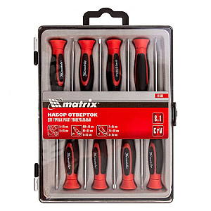 Набор отверток Matrix 11588 для точных работ универсальный 8 шт