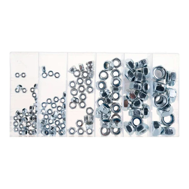 Набор гаек Сибртех 47613 самоконтрящихся 146 предметов