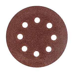 Круг абразивный Сибртех 738047 125 мм P80 на ворсовой подложке 5 шт