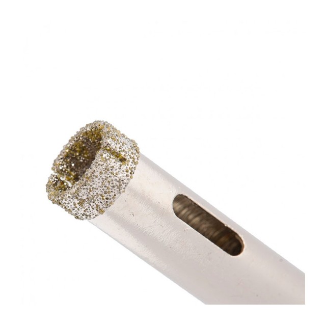 Сверло алмазное Matrix 726063 по керамограниту 6*67 мм 3-гранный хвостовик 2 шт