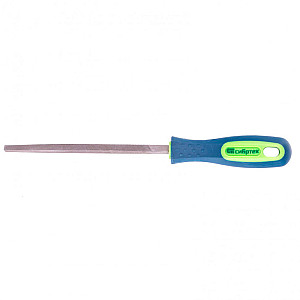 Напильник трехгранный Сибртех 16024 №2 двухкомпонентная рукоятка 150 мм