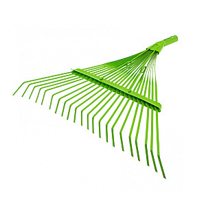 Грабли веерные стальные, эмалированные 565 мм без черенка