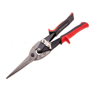 Ножницы по металлу Matrix удлиненные 285 мм пряморежущие обрезиненные рукоятки