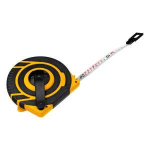 Рулетка геодезическая Denzel 31291 30 м*15 мм закрытый корпус фиберглассовая лента