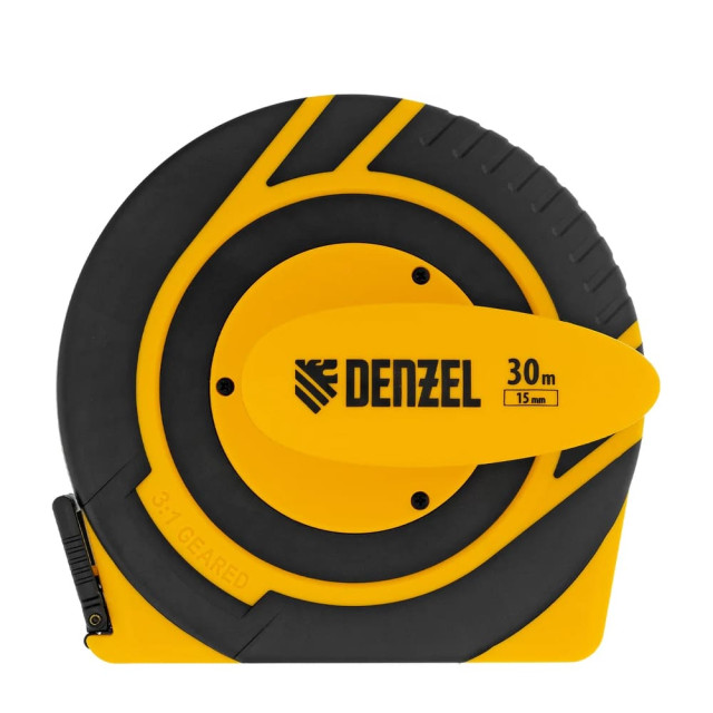 Рулетка геодезическая Denzel 31291 30 м*15 мм закрытый корпус фиберглассовая лента