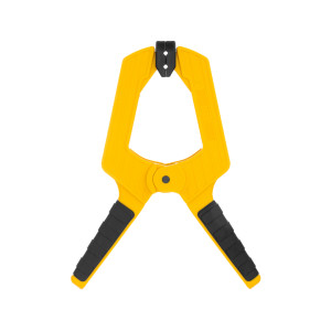 Струбцина клещеобразная Denzel 20798 усиленная 100*80 мм двухкомпонентные рукоятки