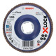 Круг лепестковый Bosch X-Lock 2608621770 125*22.2 мм G120 конический Круг лепестковый Bosch X-Lock 2608621770 125*22.2 мм G120 конический