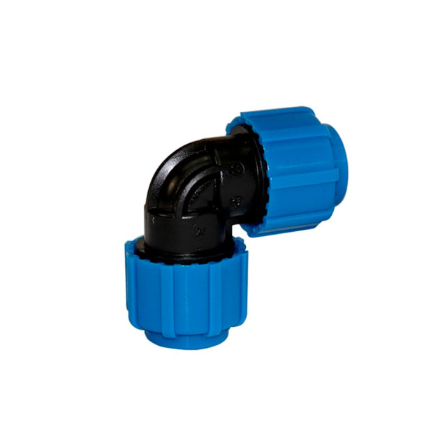 Отвод ТПК-аква ПЭ 20 обжимной