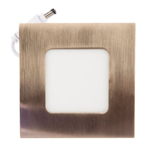 Светильник точечный Lumin-arte DLUSNL-DLL5W-S LED 5W 4000K 330LM 18*85 мм ультратонкий квадрат никель