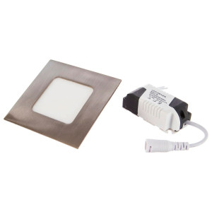 Светильник точечный Lumin-arte DLUSNL-DLL5W-S LED 5W 4000K 330LM 18*85 мм ультратонкий квадрат никель