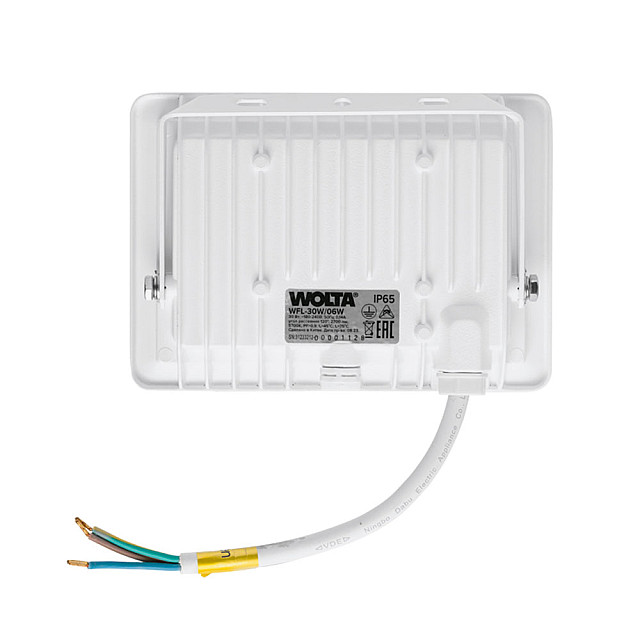 Прожектор Wolta WFL-30W/06W LED 5700K 30Вт SMD IP65 2700Лм белый