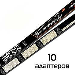 Щетка стеклоочистителя бескаркасная Senfineco Aero Multi Wiper Blade FT-EWR 16