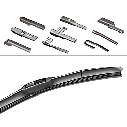 Щетка стеклоочистителя гибридная Senfineco Hybrid Multi Wiper Blade F16-HY 18