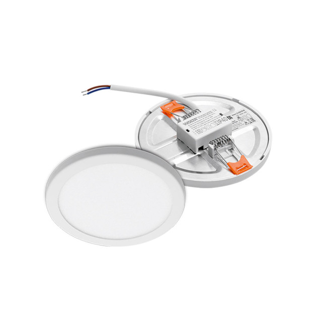 Светильник встраиваемый Wolta DLUS04-9W-6K 118*20 мм IP40 регулировка крепления