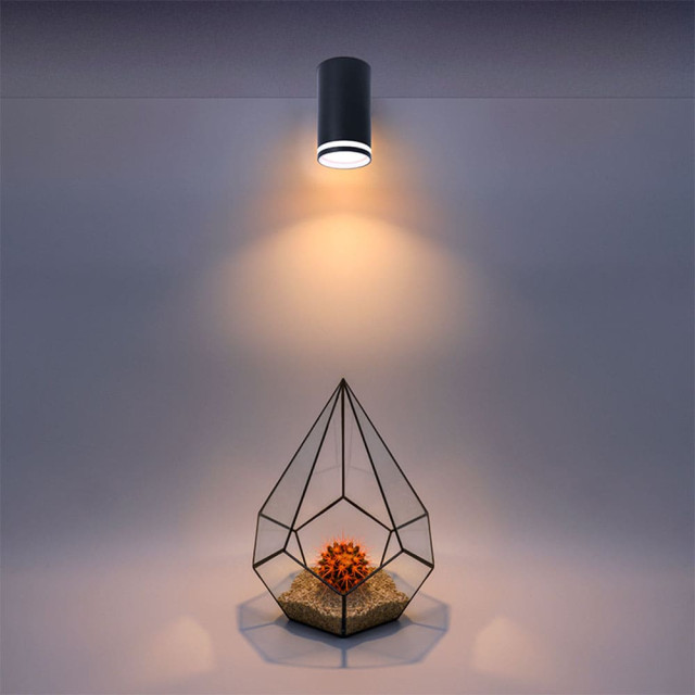 Светильник потолочный Wolta Moderno WSL-GU10/02BL под лампу GU10 черный