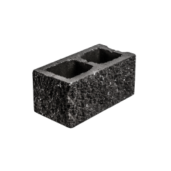 Камень бетонный угловой лицевой 1КБУЛ-ЦП-1-2К п 7 черный 5%