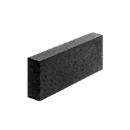 Плита бетонная облицовочная 1ПБ39.19.6-П п 35 черный 5%