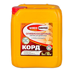 Состав огнебиозащитный Woodmaster Корд 5 кг