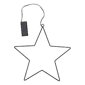 Звезда подвесная Neon-Night 501-057 на металлическом каркасе 20 LED 30 см теплый белый