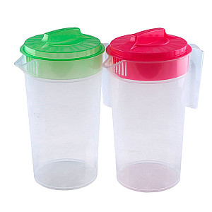 Кувшин Полимербыт 4314800 с крышкой 1.2 л