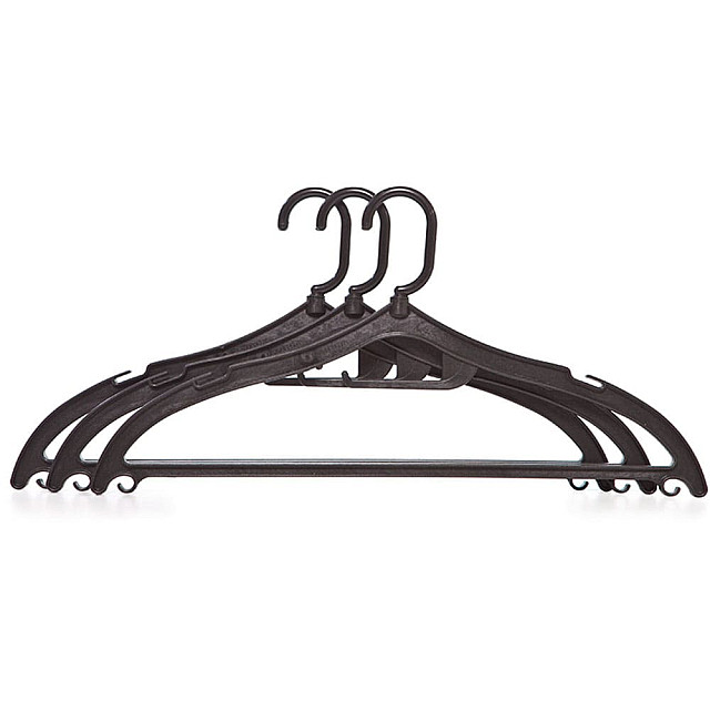 Вешалка для брюк и юбок Полимербыт 4332200 размер 48-50 3 шт